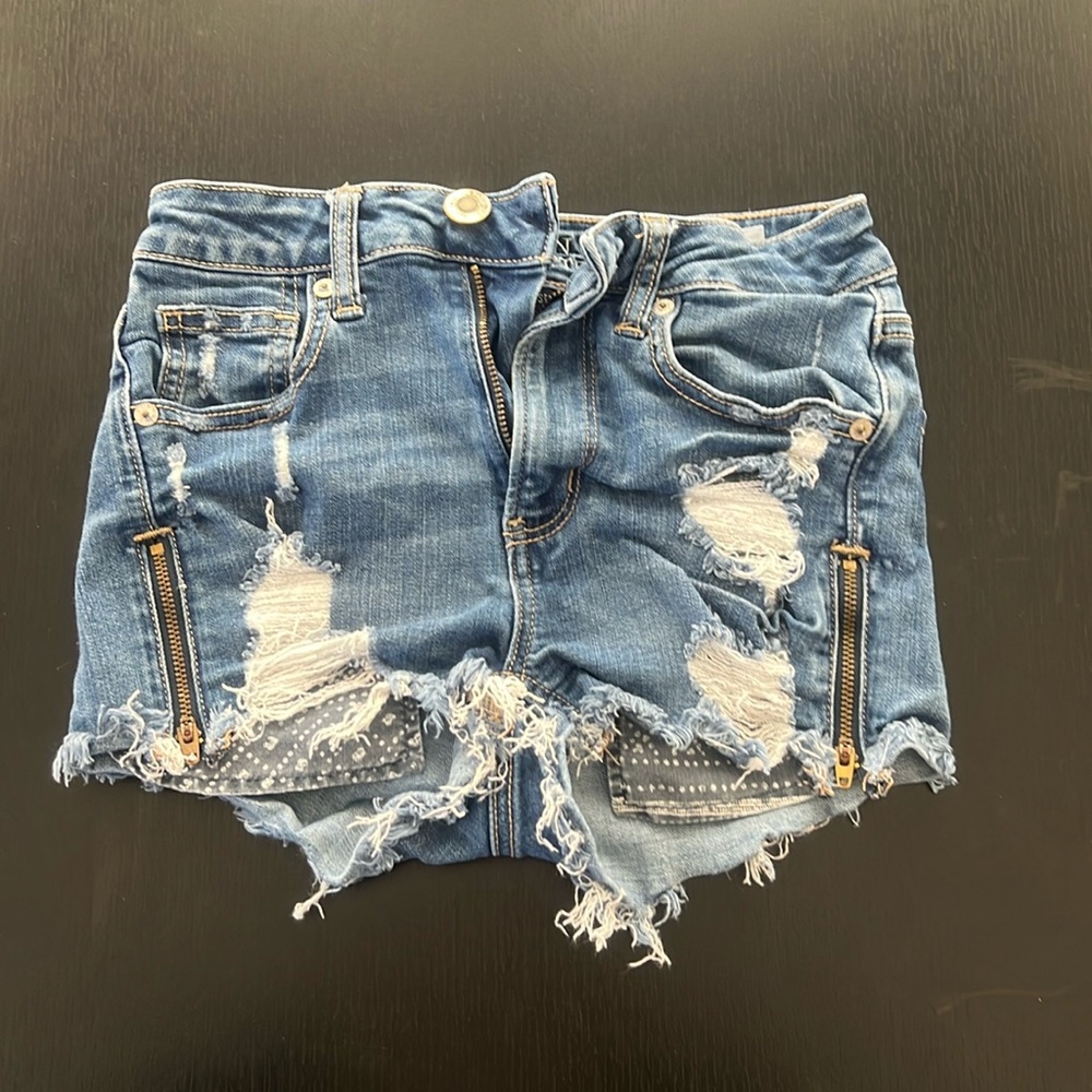 American Eagle super stretch jean shorts